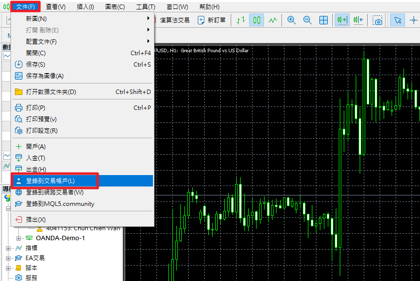 Mt5實戰下單1