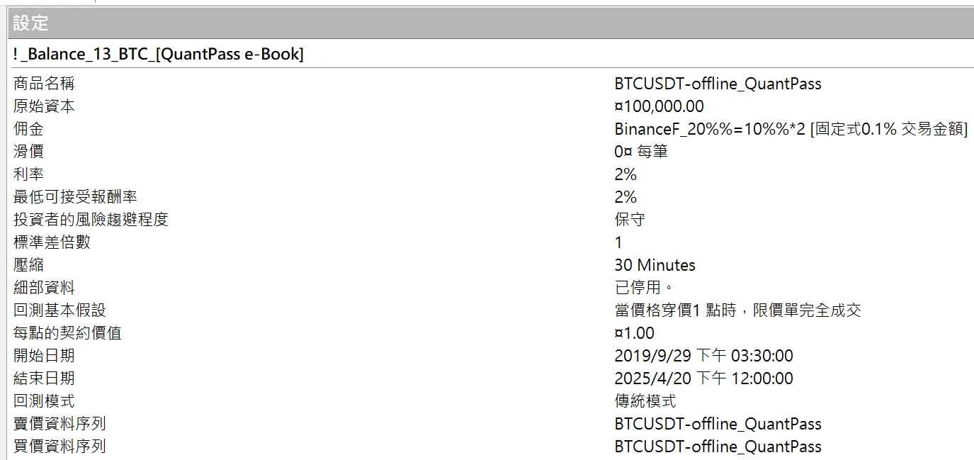 Txfbalance 01 Quantpass 設定