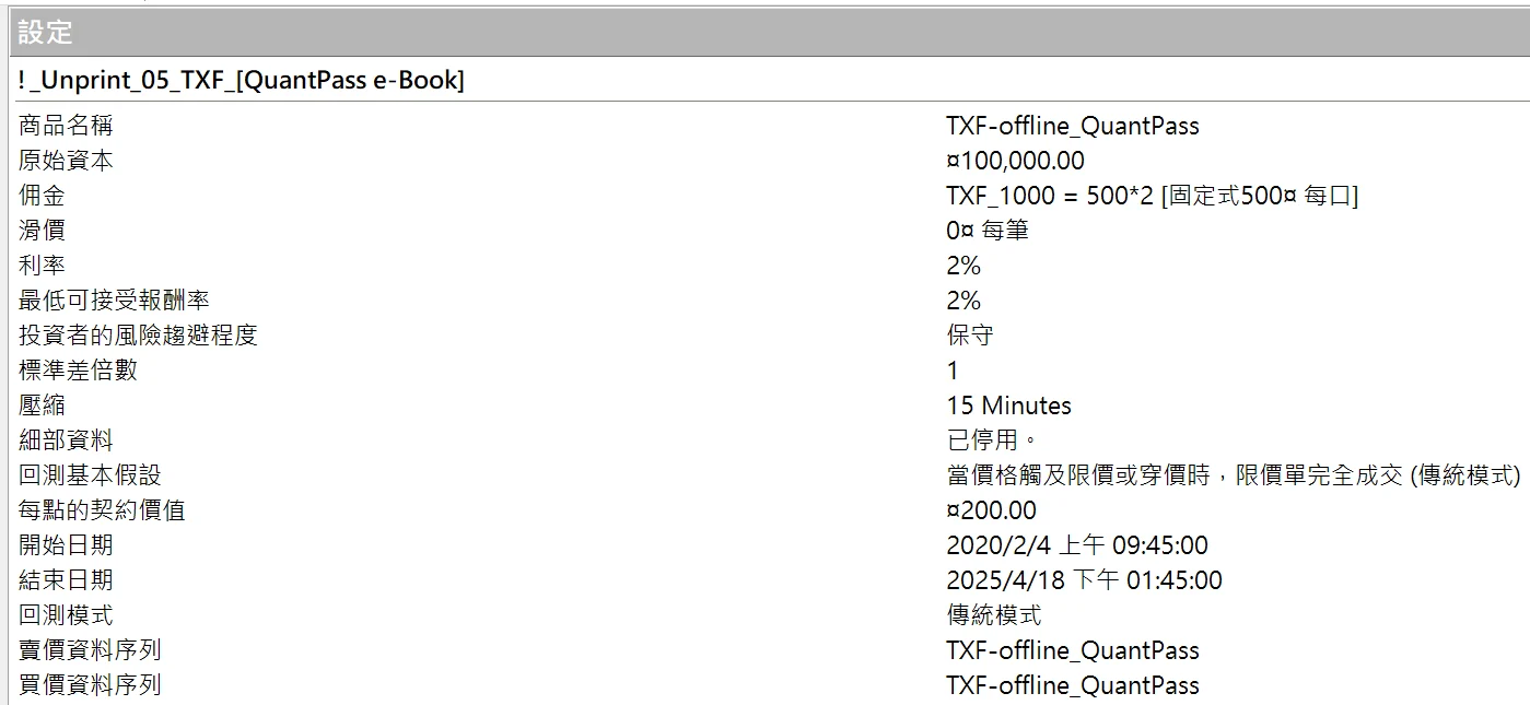 Txfbalance 01 Quantpass 設定