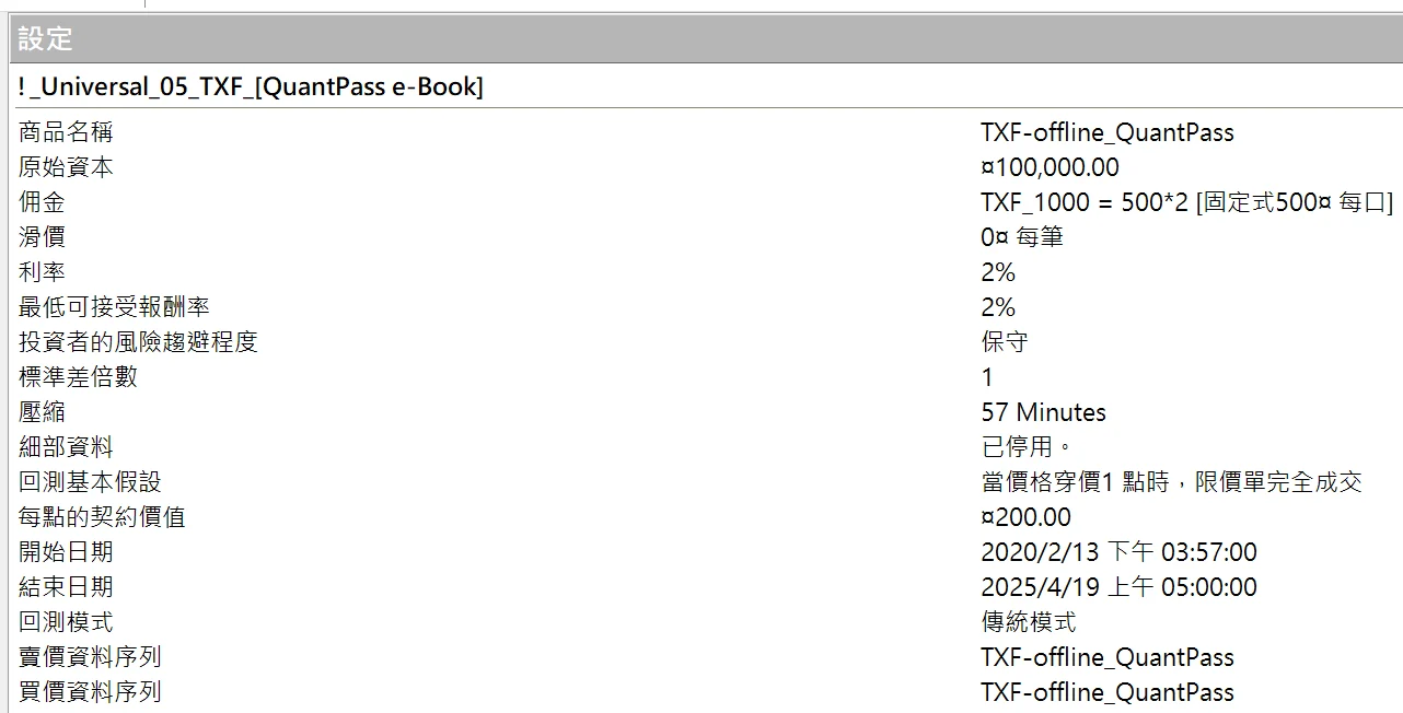 Txfbalance 01 Quantpass 設定