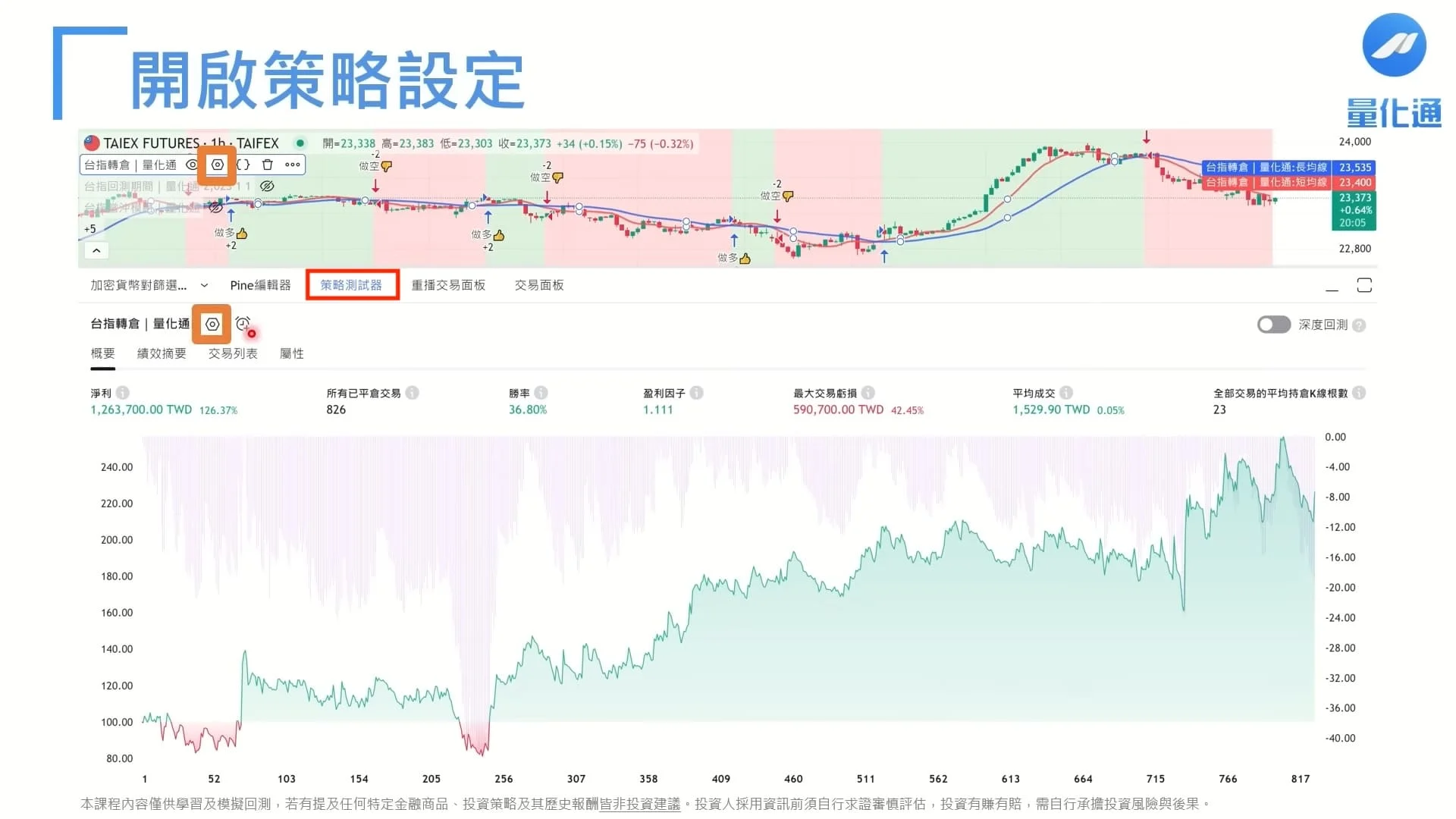 台指期交易成本怎麼設定 1