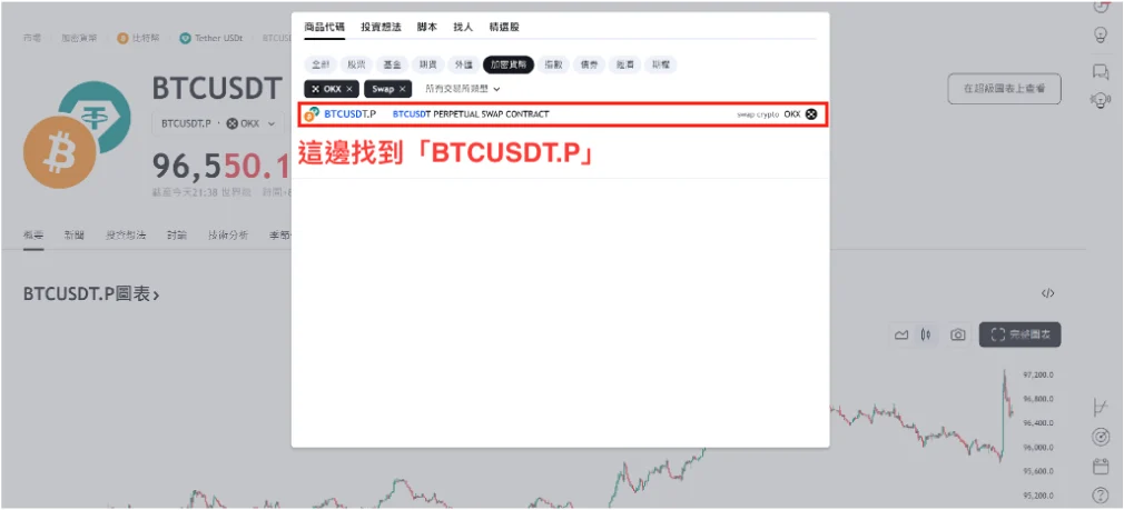 Tradingview 回測&永續合約 4